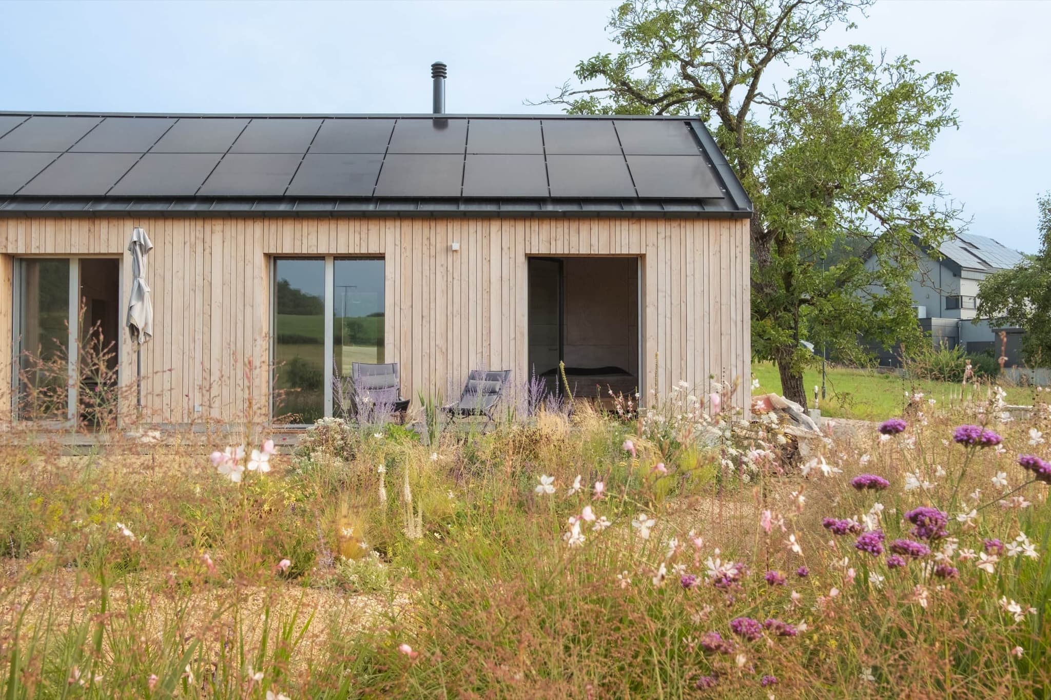 Apartment garden side