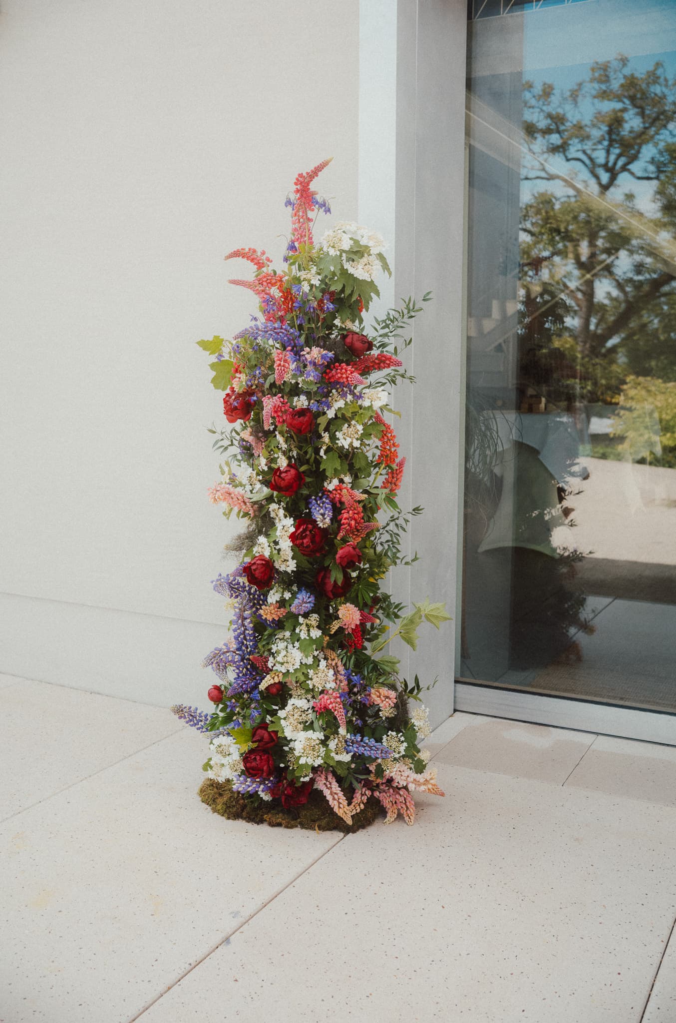 Florale Skulptur Grand Opening