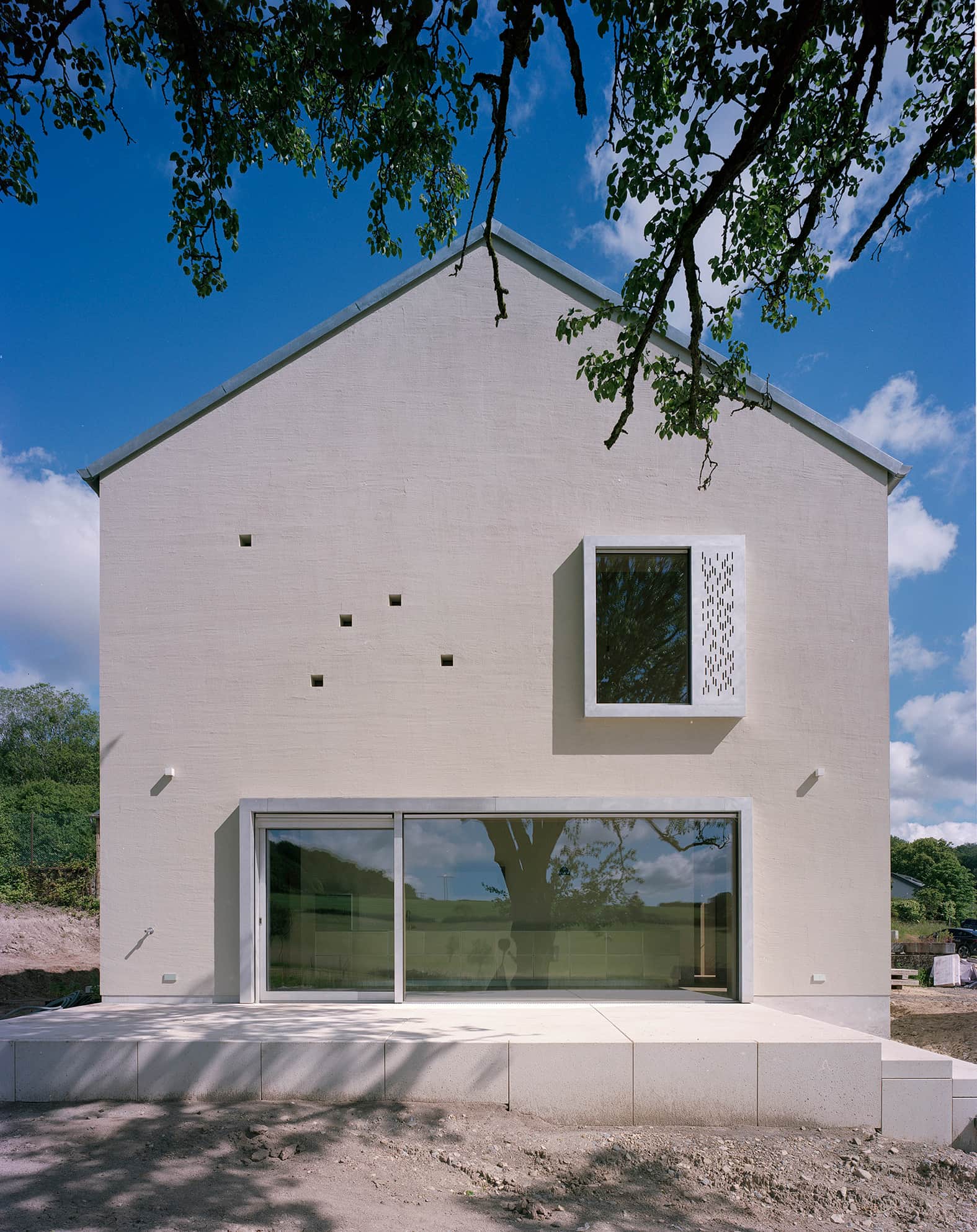 Kapenaker Architektur - Puristische Fassade